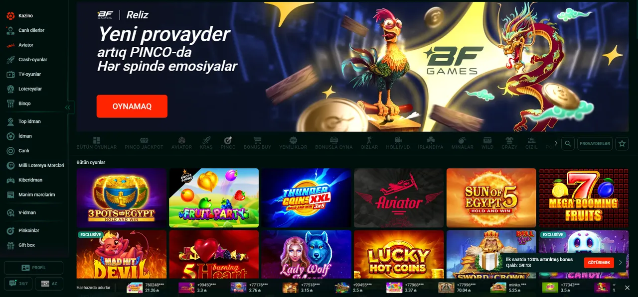 Pinco yükle: tətbiqi necə endirmək olar