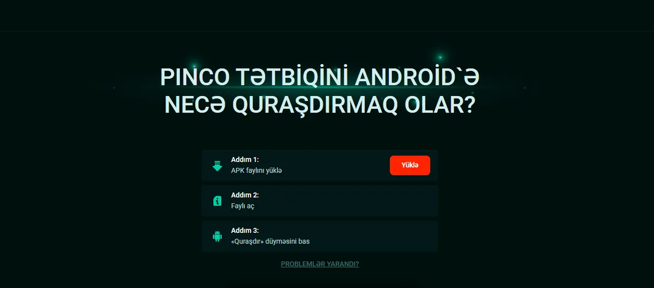 Pinco Azerbaycan yukle — APK təhlükəsizliyi və düzgün yükləmə qaydaları